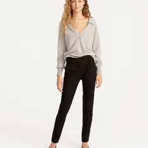 J.CREW Women's black Cameron cropped pants Sz 12